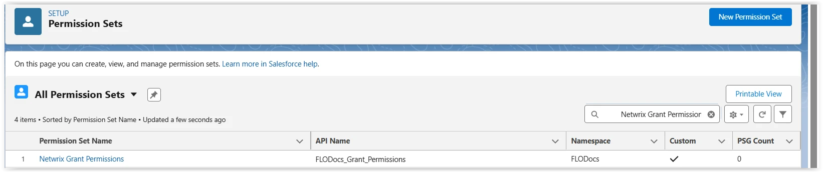 NetwrixPermissionSet