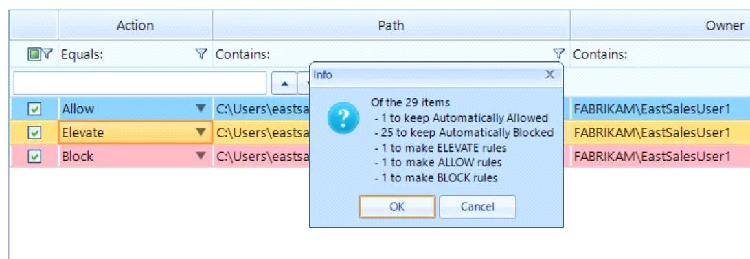 A screenshot of a computer program Description automatically generated