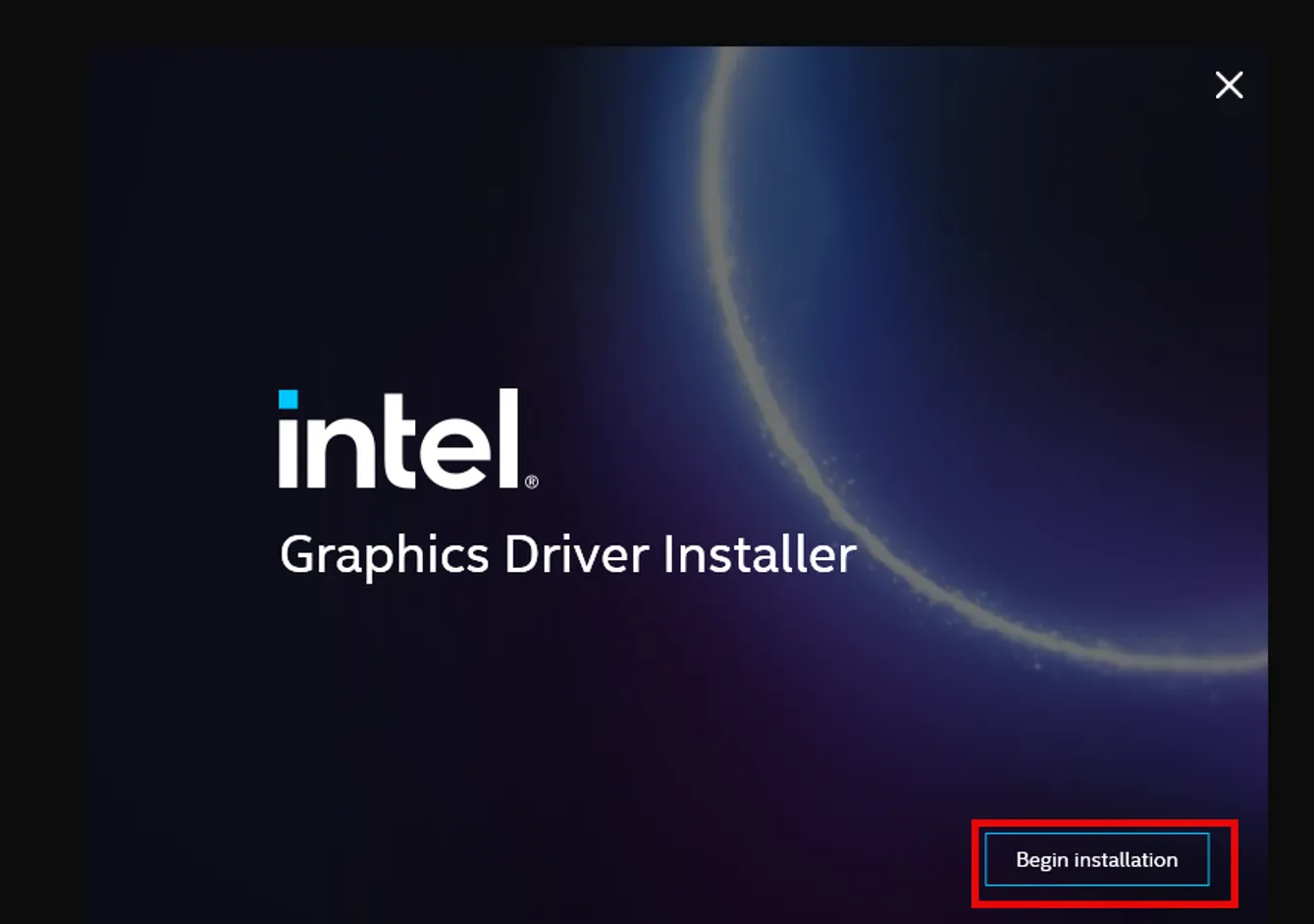 Intel Driver and Support Assistant Installer