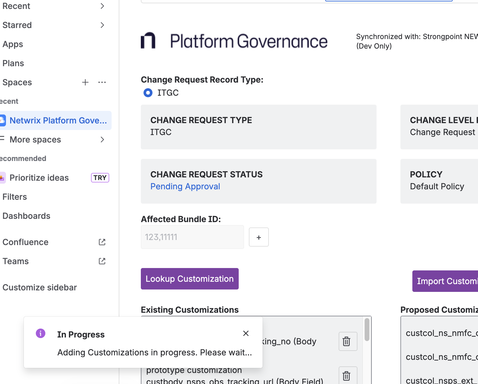 Jira Forge Add Customization Flag In Progress