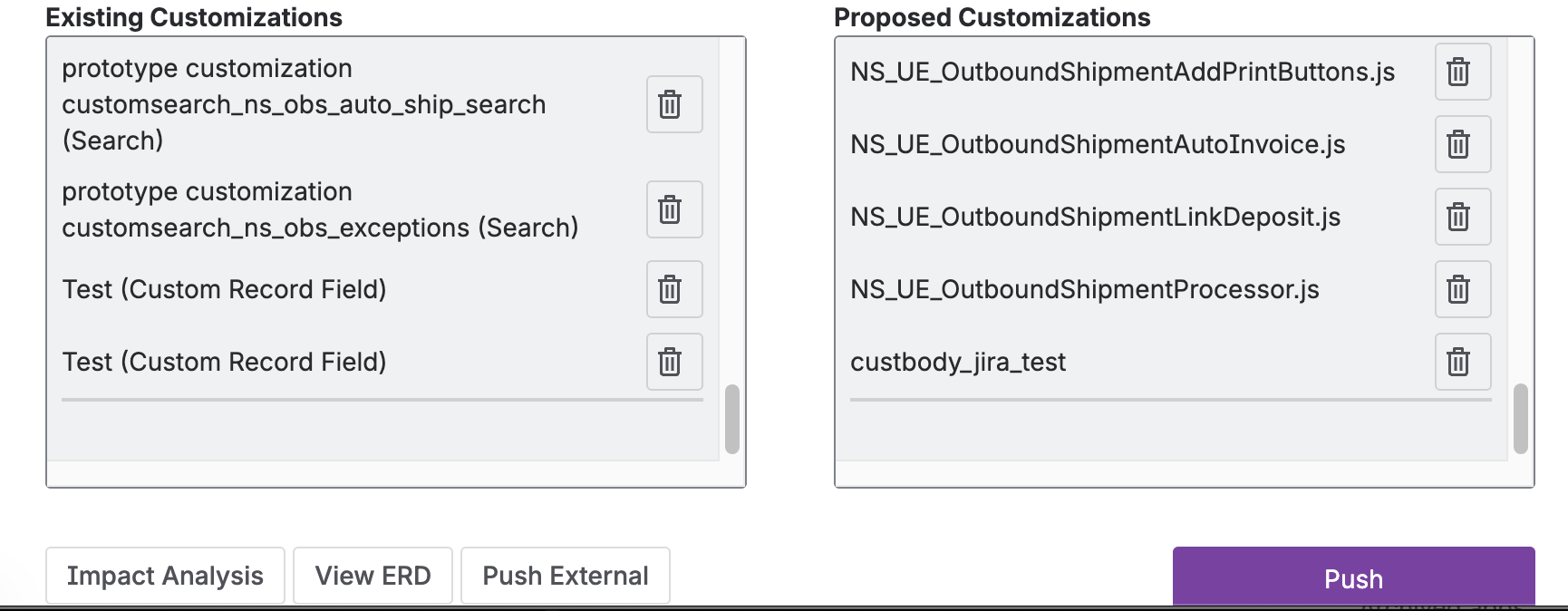 Jira Forge Impact Analysis Button