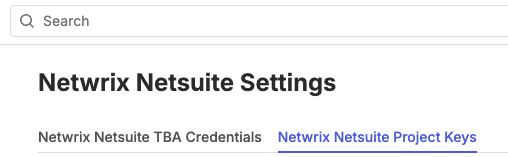 Jira Forge Netwrix NetSuite Settings Project Keys