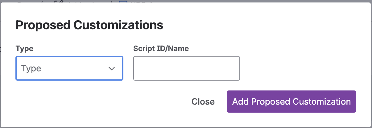 Jira Forge Proposed Customization Modal