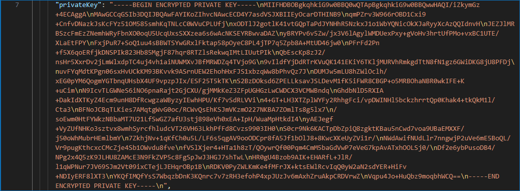 private key example