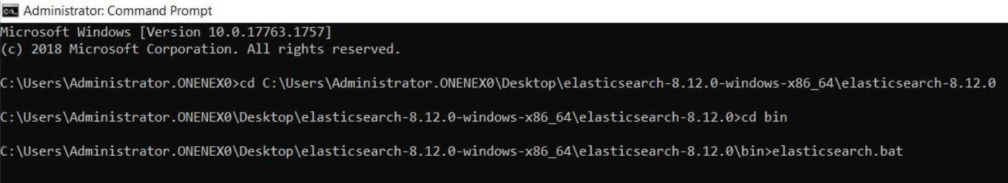 Steps 1-3 in CMD