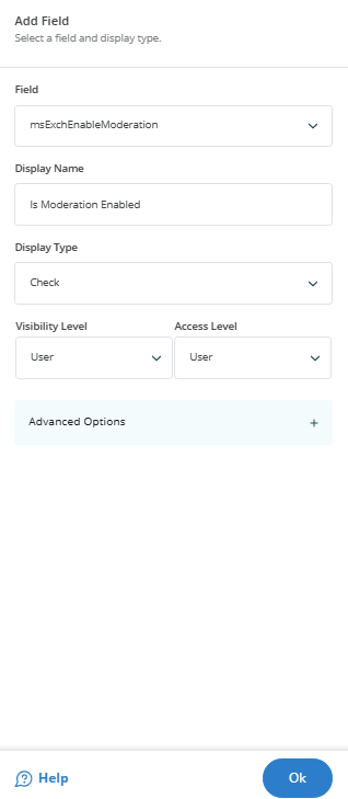ModeratedByLink field screenshot