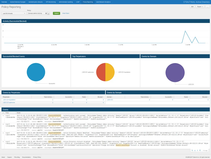 Policy Reporting Dashboard