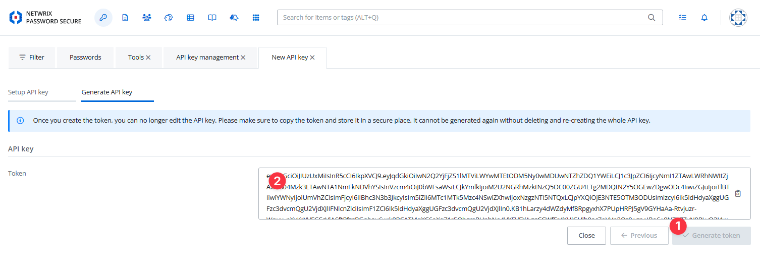 Password Secure AD User Step 2